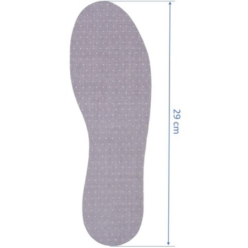 АНТИСЛАДКИЕ СТЕЛКИ ДЛЯ ОБУВИ С АКТИВИРОВАННЫМ УГЛЕМ 44