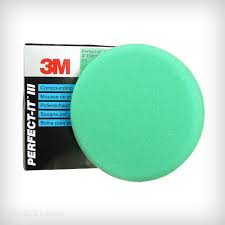 3M GĄBKA POLERSKA NA RZEP 50487 ZIELONA 150MM 2SZT