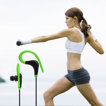 БЕСПРОВОДНЫЕ СПОРТИВНЫЕ НАУШНИКИ – BLUETOOTH