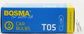 Żarówka T5 T05 12v 0,4w Bosma / 1901