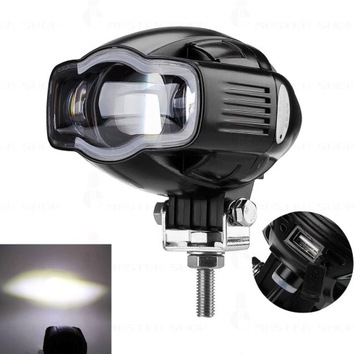 ЗАРЯДНОЕ УСТРОЙСТВО LED FLIGHT E03C USB CREE 20W 2000LM
