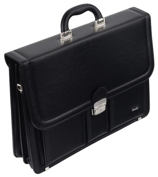 Элегантный портфель из экокожи с тремя качественными отделениями!