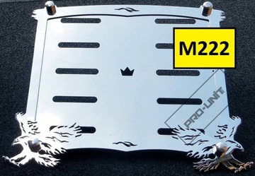 Регистрационная рамка HONDA для GOLDWING GL Inox