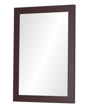 Lustro w ramie 60x40 WENGE i 50 ROZMIARÓW