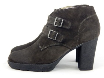 Buty ze skóry LINEA TESINI r 40\25,7 cm