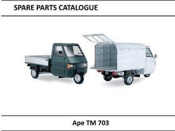 Piaggio Ape TM 703 602 брызговик задней колесной арки