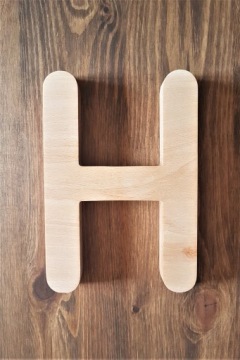 Деревянные буквы, настенные буквы, надпись, 20 см.