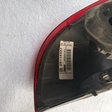 OPEL CORSA C 05R SVĚTLO ZADNÍ PRAVÁ 09114337