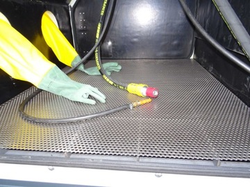 Пескоструйная кабина KNC-100 HD