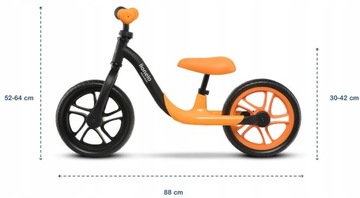 БАЛАНСОВЫЙ ВЕЛОСИПЕД ALEX LIONELO КОЛЕСА EVA РАМА 12 ДЮЙМОВ