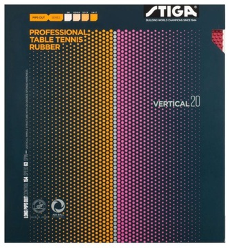 Okładzina STIGA VERTICAL 20 OX czerwona NOWOŚĆ !!
