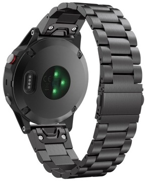 CZARNA Bransoleta Garmin FENIX 7X SAPPHIRE SOLAR