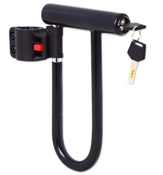 ЗАЖИМ U-LOCK, ШЕЙКЕЛЬ ДЛЯ ВЕЛОСИПЕДА, МОТОР, СТАЛЬНОЙ ЗАМОК