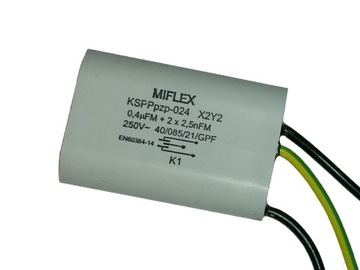 MIFLEX KSPppzp-0,24 0,4uFM + 2x2,5nFM X2Y2