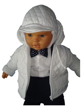 WIOSNA KURTKA+CZAPKA NA CHRZEST 80 INNE KOLORY