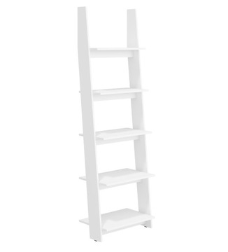 Regał drabinka RACK 03 Biały 5 półek