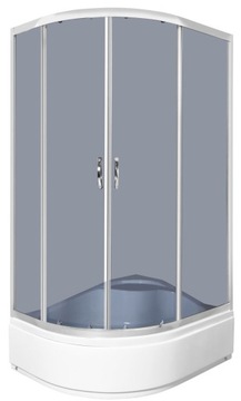 Kabina Prysznicowa Katia 100×80 (Prawa Z Brodzikiem)