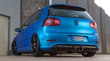 GOLF MK5 V R32 GTI ДИФФУЗОР задняя крышка + задний глушитель
