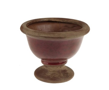 PATERA ceramiczna 'bordo' HAND MADE retro STYLOWY