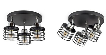 ПОТОЛОЧНЫЙ СВЕТИЛЬНИК, ПОТОЛОЧНЫЙ СВЕТИЛЬНИК, СВЕТОДИОДНАЯ ЛЮСТРА EDISON LOFT