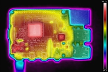 Raspberry Pi 4 8 ​​ГБ установил большое активное охлаждение