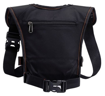 Стильная мужская мотоциклетная сумка на бедро.