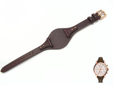 Pasek Fossil ES3616 od producenta brązowy