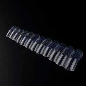 FLEXY GEL POLY AKRYLOŻEL ZESTAW DUŻY 120szt FORM