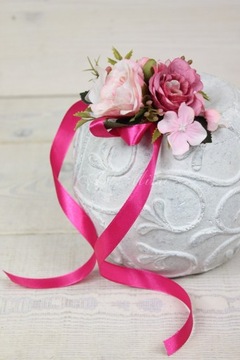 Заколка для бутоньерки «Роза», темно-светло-РОЗОВЫЙ