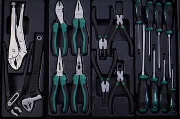 ТЕЛЕЖКА ДЛЯ МАСТЕРСКИХ HONITON С ОБОРУДОВАНИЕМ 276 ЭЛЕМЕНТОВ.