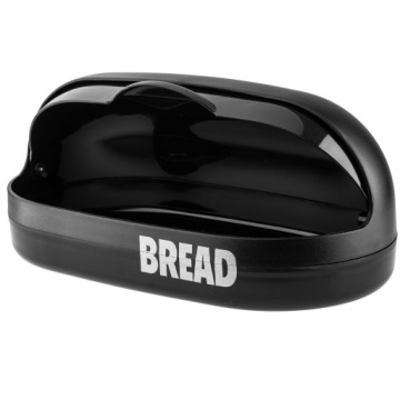 ЧЕРНЫЙ КОНТЕЙНЕР ДЛЯ ХЛЕБА ДЛЯ БУЛОЧЕК БОЛЬШОЙ С КРЫШКОЙ СОВРЕМЕННЫЙ