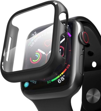 2W1 ETUI + SZKŁO HARTOWANE DO APPLE WATCH 5/6 44MM