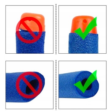 100 STRZAŁEK DO WYRZUTNI NERF N-STRIKE ELITE BIAŁE