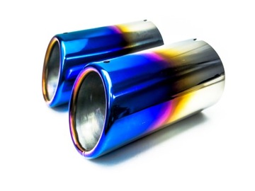 Накладки на выхлопные трубы VW SEAT SKODA 70 мм TSI