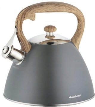 CZAJNIK Z GWIZDKIEM KLAUSBERG 3L KB-7297 INDUKCJA