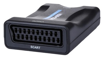 АДАПТЕР КОНВЕРТЕР АУДИО ИЗОБРАЖЕНИЯ HDMI-EURO SCART