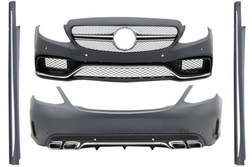 BODY KIT MERCEDES W205 LOOK AMG C63 GRILL