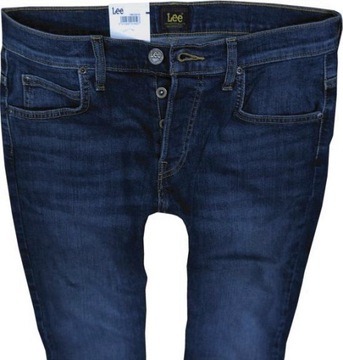LEE POWELL jeansy slim WAVE SIGNAL stretch W31 L34