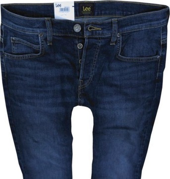 LEE spodnie SLIM low blue jeans POWELL _ W31 L34