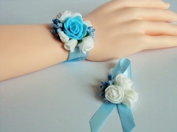 ПР 15 С*Заколка-бутоньерка на свадебный выпускной