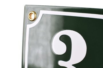 АДРЕСНАЯ ДОСКА НОМЕР ДОМА МЕТАЛЛИЧЕСКАЯ ТАБЛИЧКА ДЛЯ ДОМА 12х12 СМ Эмалированная