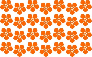 наклейки на окна цветы наборы ЦВЕТА