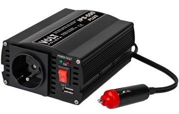 PRZETWORNICA 12V 230V SAMOCHODOWA NAPIĘCIA 500W