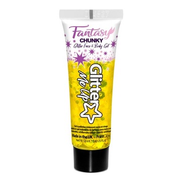 PaintGlow Brokat Żel Fantasy Glitter Golden Griffi