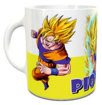 Kubek imienny DRAGON BALL Z SONGO PREZENT+GRATIS !