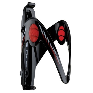 Koszyk Uchwyt na bidon RACEONE X5 czarno czerwony