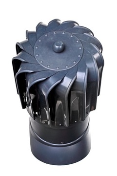 ВРАЩАЮЩИЙСЯ ВЕНТИЛЯЦИОННЫЙ КАМИН под рубероидной черепицей