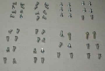 Шарнирные винты петли Варшава М20 203 оригинал