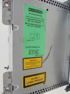 RADIO NAWIGACJA 39050-SEF-E850-M1 HONDA ACCORD VII