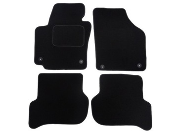 SKODA OCTAVIA 2 2004-2013 ВЕЛУРОВЫЕ КОВРИКИ 8 мм